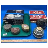 Vintage Coaster Sets, Dresser Memento Boxes, etc.