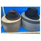 2 Fedora Style Hats