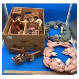 Lot of Simple Country Home Decor, Lots of Wood Pcs