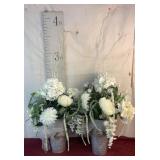 Gorgeous Lighted Faux Flower Arrangement