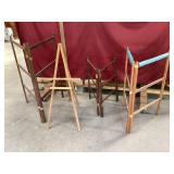 Vintage Quilt, Racks, Easel, Board