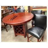 Table and Three Chairs