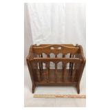 Wood Magazine Rack