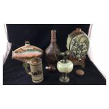 Five Vintage Bar/Man Cave Items