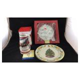 Budweiser and Lenox Boxed Xmas Items