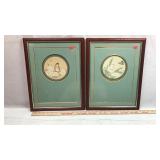 Pair of Oriental Artwork