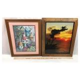 2 Framed Pieces of Artwork