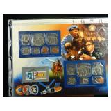 1973 United States Coin & Stamp Set