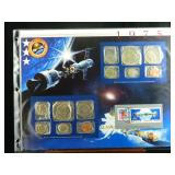 1975 United States Coin & Stamp Set
