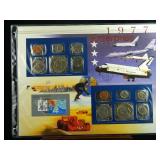 1977 United States Coin & Stamp Set