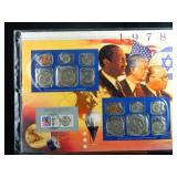 1978 United States Coin & Stamp Set