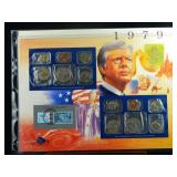1979 United States Coin & Stamp Set