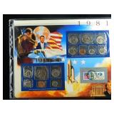 1981 United States Coin & Stamp Set