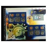 1986 United States Coin & Stamp Set