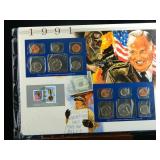 1991 United States Coin & Stamp Set