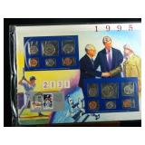 1995 United States Coin & Stamp Set