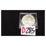 1924 Peace Silver dollar