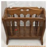 Wood Magazine Rack