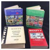 Vintage Postage Stamp Catalogue Books