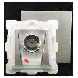 Danbury Glass Table/Mantle Clock NIB