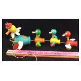 Vintage Fisher Price Gabby Goofies Pull Toy