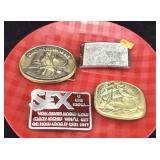 Belt Buckles - Lot of 4