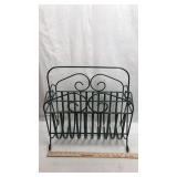Wrought Iron Magazine Rack