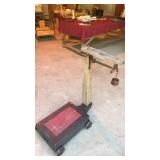 Old Rolling Balance Beam Scale with Weights