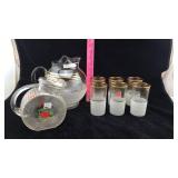 Vintage Pitchers and Glasses