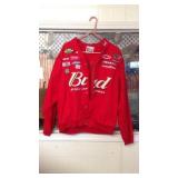 Bud king of beers NASCAR jacket