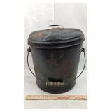 Vintage Metal Ash Can