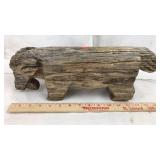 Carved Wood Folk Art Billy Goat