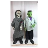 2 Dancing and Singing Halloween Decorations