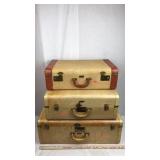 Vintage Luggage Indestructo and Beckers