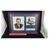Framed JFK Drawings