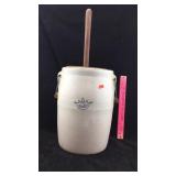 Old Butter Churn Crock