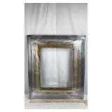 Old Ornate Square Gold Gesso Frame