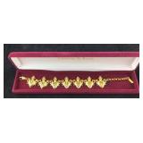 Jacqueline Kennedy Replica Gold Tone Bracelet