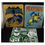 Three More Metal Signs Of Comic Book Heroes