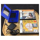 Nintendo DS, 3 Games and Charger