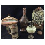 Five Vintage Bar/Man Cave Items