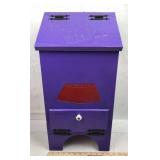 Purple Pet Bin