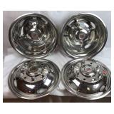 2 Dually Stainless Phoenix USA Wheel Covers
