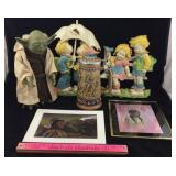Native American Art, Stein, Yoda, Plus More