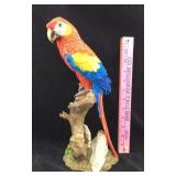 Colorful Parrot Statue