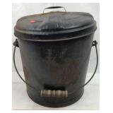 Vintage Metal Ash Can