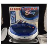 Large Boxed Blue George Foreman Grilling Machine