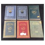 6 Victor Record Catalogs from the Early 1900