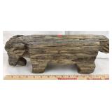Carved Wood Folk Art Billy Goat