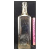Large Vintage H & A Gilbey Gin Bottle